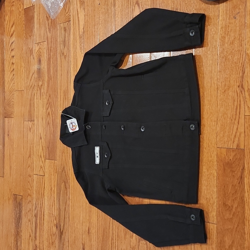 Nwt Limited Edition Kiki's Delivery Service Black Jean Jacket, Medium, Hot Topic View 6